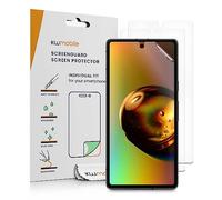 kwmobile Screen Protectors Compatible with Google Pixel 7a Screen Protector - 3x Ultra-Clear Transparent Phone Films