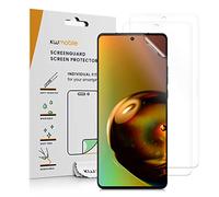 kwmobile Screen Protectors Compatible with Motorola Edge 30 Ultra Screen Protector - 3x Ultra-Clear Transparent Phone Films