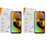 kwmobile Screen Protectors Compatible with Samsung Galaxy A16 5G Screen Protector - 3x Ultra-Clear Transparent Phone Films (Pack of 2)
