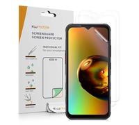 kwmobile Screen Protectors Compatible with Samsung Galaxy Xcover7 Screen Protector - 3x Ultra-Clear Transparent Phone Films