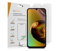 kwmobile Set of 3 Screen Protectors Compatible with Samsung Galaxy A15 5G - Anti-Glare Anti-Fingerprint Display Films - Matte