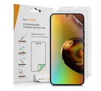 kwmobile Set of 3 Screen Protectors Compatible with Samsung Galaxy S22 Plus - Anti-Glare Anti-Fingerprint Display Films - Matte