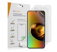 kwmobile Set of 3 Screen Protectors Compatible with Samsung Galaxy S25 Plus - Anti-Glare Anti-Fingerprint Display Films - Matte