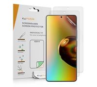 kwmobile Set of 3 Screen Protectors Compatible with Xiaomi Redmi Note 13 Pro 5G / Poco X6 5G - Anti-Glare Anti-Fingerprint Display Films - Matte