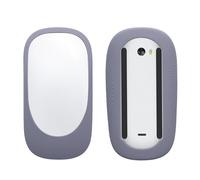 kwmobile Silicone Bluetooth Mouse Cover Compatible with Apple Magic Mouse 1/2 Case - Wireless Mouse Soft Protective Cover with Grip - Lavender