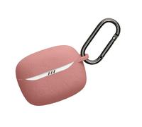 kwmobile Silicone Carry Case Compatible with JBL Tune Beam 2 Cover - Embossed Soft Rubber Pouch - Embossed Pattern