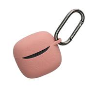 kwmobile Silicone Carry Case Compatible with JBL Tune Flex 2 Cover - Embossed Soft Rubber Pouch - Embossed Pattern