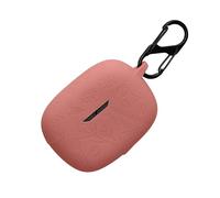 kwmobile Silicone Carry Case Compatible with JBL Wave Beam/Beam 2 / Wave 200TWS Cover - Embossed Soft Rubber Pouch - Embossed Pattern