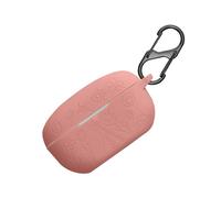 kwmobile Silicone Carry Case for Sony WF-1000XM5 Case - Embossed Soft Rubber Pouch - Cover Embossed Pattern