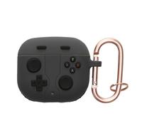 kwmobile Silicone Case Compatible with Huawei FreeBuds SE2 Case Cover - Game Controller Black