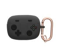 kwmobile Silicone Case Compatible with JBL Wave Beam/Beam 2 / Wave 200TWS Case Cover - Game Controller Black