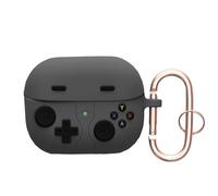 kwmobile Silicone Case Compatible with Samsung Galaxy Buds 3 / Galaxy Buds 3 Pro Case Cover - Game Controller Black