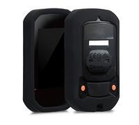 kwmobile Silicone Case for Bryton Rider 420/320 - Soft Dust Cover, Rubber Protector for Bike GPS Computer, Black