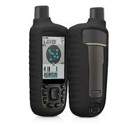 kwmobile Silicone Case for Garmin GPSMAP 65/62 / 62S / 62SC Case - Protective Cover for GPS Handheld - Anti-Slip Outdoor Sleeve in Black