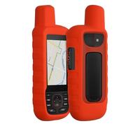 kwmobile Silicone Case for Garmin GPSMAP 66i / GPSMAP 67i Case - Protective Cover for GPS Handheld - Anti-Slip Outdoor Sleeve in Orange