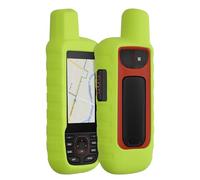 kwmobile Silicone Case for Garmin GPSMAP 66i / GPSMAP 67i Case - Protective Cover for GPS Handheld - Anti-Slip Outdoor Sleeve in Neon Yellow