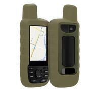 kwmobile Silicone Case for Garmin GPSMAP 66sr / GPSMAP 67 Case - Protective Cover for GPS Handheld - Anti-Slip Outdoor Sleeve in Green