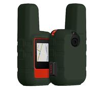 kwmobile Silicone Case for Garmin inReach Mini Case - Protective Cover for GPS Handheld - Anti-Slip Outdoor Sleeve in Dark Green