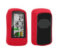 kwmobile Silicone Case for Wahoo Elemnt Roam V2 - Soft Dust Cover, Rubber Protector for Bike GPS Computer, Red