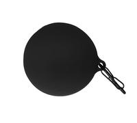 kwmobile Silicone Cover Compatible with Anker Soundcore Sleep A20 - Case Cover Stick-On Skin with Clip - Black