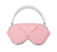 kwmobile Silicone Cover Compatible with Apple Airpods Max Case Holder for Over-Ear Headphones - Dusty Pink