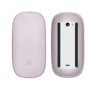 kwmobile Silicone Cover Compatible with Apple Magic Mouse 1/2 Cover - Soft Mouse Protector Grip - Lavender