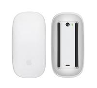 kwmobile Silicone Cover Compatible with Apple Magic Mouse 1/2 Cover - Soft Mouse Protector Grip - Matte Transparent