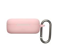 kwmobile Silicone Cover Compatible with Huawei FreeArc - Case Cover Stick-On Skin with Clip - Dusty Pink