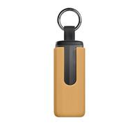 kwmobile Silicone Cover Compatible with Skullcandy Method 360 ANC - Case Cover Stick-On Skin with Clip - Sand