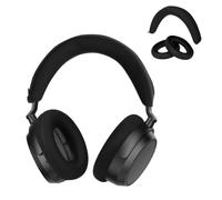 kwmobile Silicone Headband and Ear Pads Cover Set Compatible with Sennheiser ACCENTUM Wireless - Covers - Black