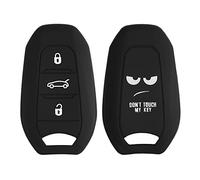 kwmobile Silicone Key Fob Cover Compatible with Opel 3 Button Car Key Smart Key only Keyless Go