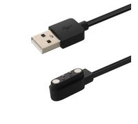 kwmobile Smart Watch Charger Cord for Nerunsa P66D / NiUFFiT P66 / Ddidbi P66D / IDW19 / IDW13/ IDW15 - Smart Watch Charger USB Cable - Black