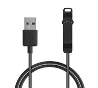 kwmobile Smart Watch Charger Cord for Polar Unite - Smart Watch Charger USB Cable - Black