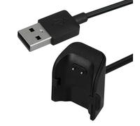 kwmobile Smart Watch Charger Cord for Samsung Galaxy Fit 2 - Smart Watch Charger USB Cable - Black