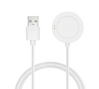 kwmobile Smart Watch Charger Cord for Xiaomi Watch S2 (42mm / 46mm) - Smart Watch Charger USB Cable - White