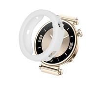 kwmobile Smartwatch Case Edge Protection for Huawei Watch GT4 41mm Case - Fitness Tracker Cover - Scratch-Resistant TPU Watch Cover - White