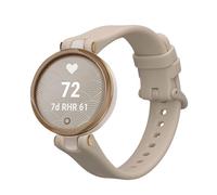 kwmobile Strap for Garmin Lily Sport Watch Strap - Silicone Replacement Watch Band - Beige
