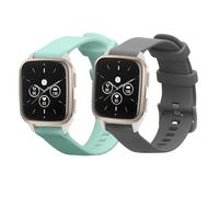 kwmobile Strap for Garmin Venu Sq 2 Music/Sq 2 / Vivoactive 6 / Vivoactive 5 Watch Strap - Silicone Replacement Watch Band