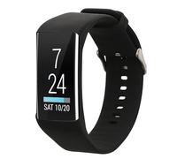 kwmobile Strap for Polar A360 / A370 Watch Strap - Silicone Replacement Watch Band - Black