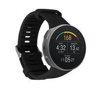 kwmobile Strap for Polar Vantage V Watch Strap - Silicone Replacement Watch Band - Black