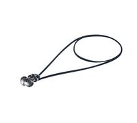 kwmobile Strap for Samsung Galaxy Buds 3 / Soundcore P20i / Wave Beam/Fun Air Pro 4 Earbud Neck Strap - Magnetic Silicone Ear Bud Holder - Anti-Loss Neck Band for Wireless Earbuds - Blue