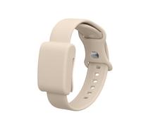 kwmobile Strap for Whoop 5.0 / Whoop 4.0/3.0 Watch Strap - Silicone Replacement Watch Band - Beige