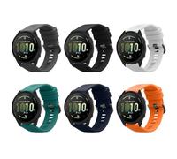 kwmobile Strap Set compatible with Garmin Forerunner Straps - 6x TPU Silicone Replacement Wristband