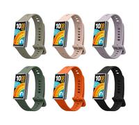 kwmobile Strap Set compatible with Huawei Band Straps - 6x Silicone Replacement Wristband