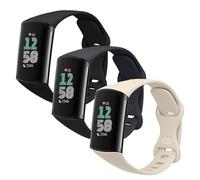Silicone Watch Strap Set for Fitbit Charge 6 Charge 5
