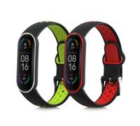 kwmobile Straps Compatible with Xiaomi Mi Smart Band 6 / Mi Band 6 / Band 5