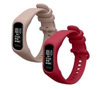 kwmobile Straps for Garmin vivosmart 5 / Smart 5 Straps - 2x Replacement Silicone Watch Bands - Smartwatch or Fitness Tracker