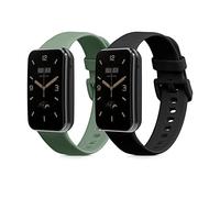 kwmobile Straps for Xiaomi Mi Band 7 Pro Straps - 2x Replacement Silicone Watch Bands - Smartwatch or Fitness Tracker