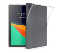 kwmobile TPU Silicone Case Compatible with Samsung Galaxy Tab A8 10.5 (2021) - Case Soft Flexible Shock Absorbent Cover - Transparent