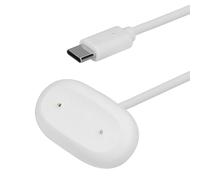 kwmobile USB-C Smart Watch Charger Cord for Google Fitbit Air - Smart Watch Charger USB-C Cable - White